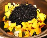カラフル野菜と車麩のひじき煮作り方3写真