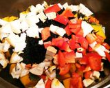 カラフル野菜と車麩のひじき煮作り方4写真