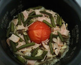 【簡単】洋風トマトの炊き込み御飯作り方3写真