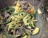 牛肉とクレソンとゆで卵のサラダ作り方5写真