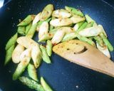 アスパラガスと長ネギの中華炒め作り方3写真