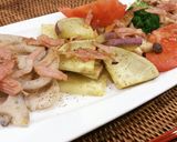 オリーブオイルで焼き野菜プレート☆作り方3写真