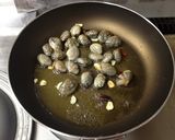 あさりと菜の花のペペロンチーノ作り方10写真