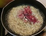 マルちゃん正麺でキムしゃぶごまだれ冷やし作り方2写真