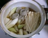 簡単！　つみれ　えのき　ネギの　白だし煮作り方2写真