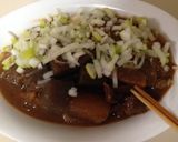 牛すじ煮(こんにゃく,大根).白ワイン作り方14写真