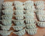 家庭の味4 うちの普通の餃子と青紫蘇餃子作り方7写真