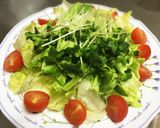 高野豆腐クルトンのシーザーサラダ作り方5写真