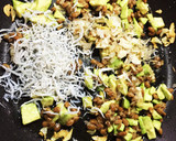 納豆とアボカドの和風スパゲティ作り方4写真