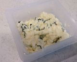離乳食手づかみ期　豆腐とひじきのおやき作り方1写真