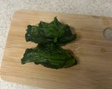 療養食①ほうれん草炒めの炒り卵のせ作り方2写真