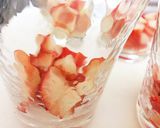 レンジでいちごミルキー寒天〜牛乳消費〜作り方1写真