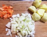 圧力鍋でカレーパウダーから作るカレー作り方2写真