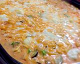 トマトクリームグラタンもんじゃ作り方3写真