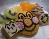 簡単おやつに！チョコバアム食パンマン作り方2写真