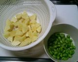じゃがいもと枝豆の甘辛煮♪作り方1写真