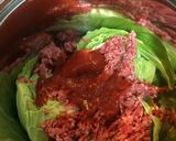 【切って入れる】キャベツと挽肉のトマト煮作り方2写真