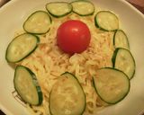 野菜たっぷりつけ麺風作り方3写真