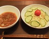 野菜たっぷりつけ麺風作り方4写真