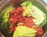 【切って入れる】キャベツと挽肉のトマト煮作り方3写真