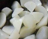 鶏と大根のからめて炒め煮作り方7写真