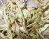 旦那さんのサラダの食べ方☆マヨ醤油作り方2写真