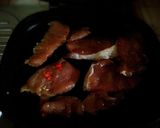 豚肉の辛いオースターソース焼き作り方2写真