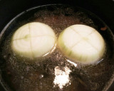 チーズがとろ〜り＊丸ごと新玉ねぎのスープ作り方4写真