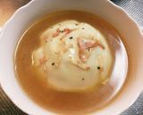 チーズがとろ〜り＊丸ごと新玉ねぎのスープ作り方7写真