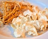 自家製干し大根と干しえのきのお味噌汁作り方2写真