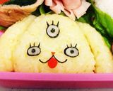 キャラ弁♡妖怪ウォッチのさとりちゃん簡単作り方6写真