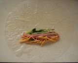 マルちゃん正麺で☆生春巻き冷やし中華作り方6写真