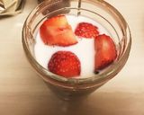 ♡ストロベリースムージー作り方1写真