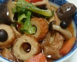 からし菜、椎茸など具たくさん・旨煮作り方8写真