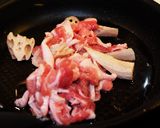 豚コマ蓮根の中華な甘辛炒め作り方6写真