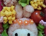 ＊キャラ弁＊マイメロディ＊マイメロⅡ＊作り方4写真