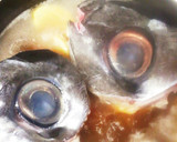マグロの目玉と焼きネギの煮付け作り方1写真