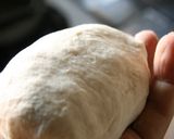 中華まんを鉄フライパンで作りました。具は作り方1写真