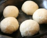 中華まんを鉄フライパンで作りました。具は作り方9写真