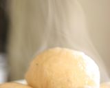 中華まんを鉄フライパンで作りました。具は作り方13写真
