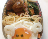 たらこ焼きそばでヒツジさん弁当作り方6写真