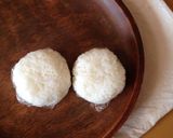 *お内裏様とお雛様のまん丸デコおにぎり*作り方1写真