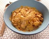 コーヒー風味のコーンフレーク＊作り方1写真