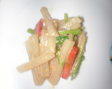 ウドとセリとにんじんのゆず味噌白和え作り方5写真