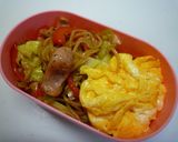 一手間で美味しい焼そば弁当作り方7写真