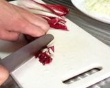 ラディッキオ・タルディーボのパスタ作り方1写真
