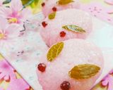 桜餅de簡単可愛いうさぎさん♡作り方1写真