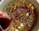 南ドイツ風のレンズ豆煮込み作り方4写真