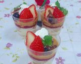 春の♡紅茶薫るベリーミルクプリン作り方11写真