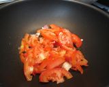 簡単美味しい～テンペのチリトマト炒め作り方5写真